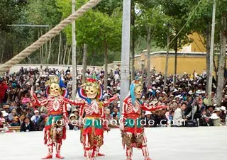 Religious dance in Great Prayer Festival